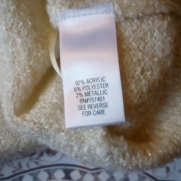 CROFT & Barrow cream sweater - Picture 11 of 12